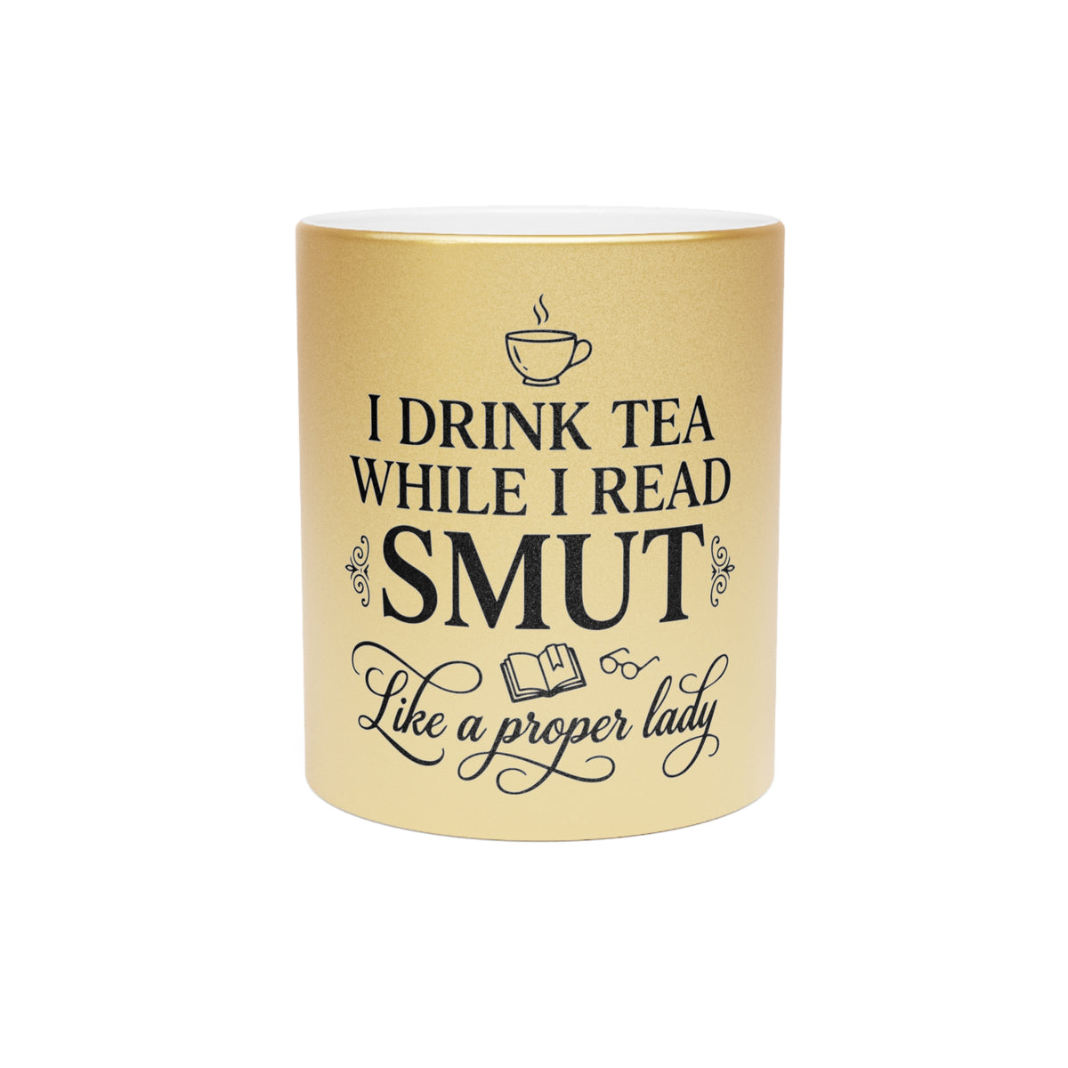 Tea & Smut Metallic Mug