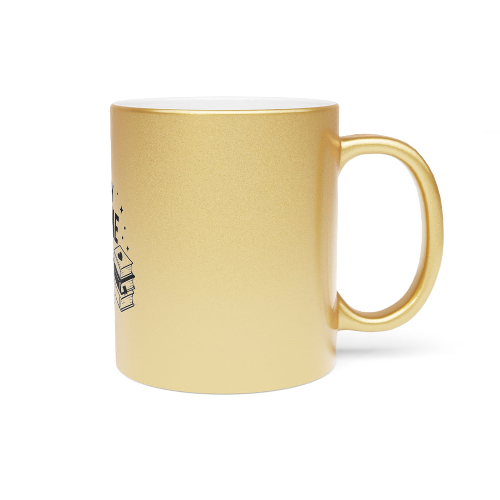 Caffeine & Smut Metallic Mug
