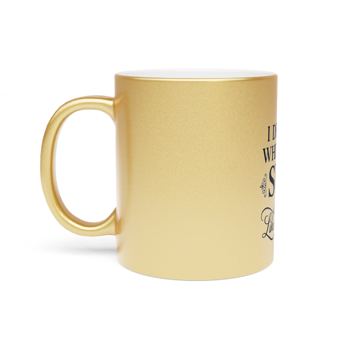 Tea & Smut Metallic Mug