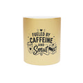 Caffeine & Smut Metallic Mug
