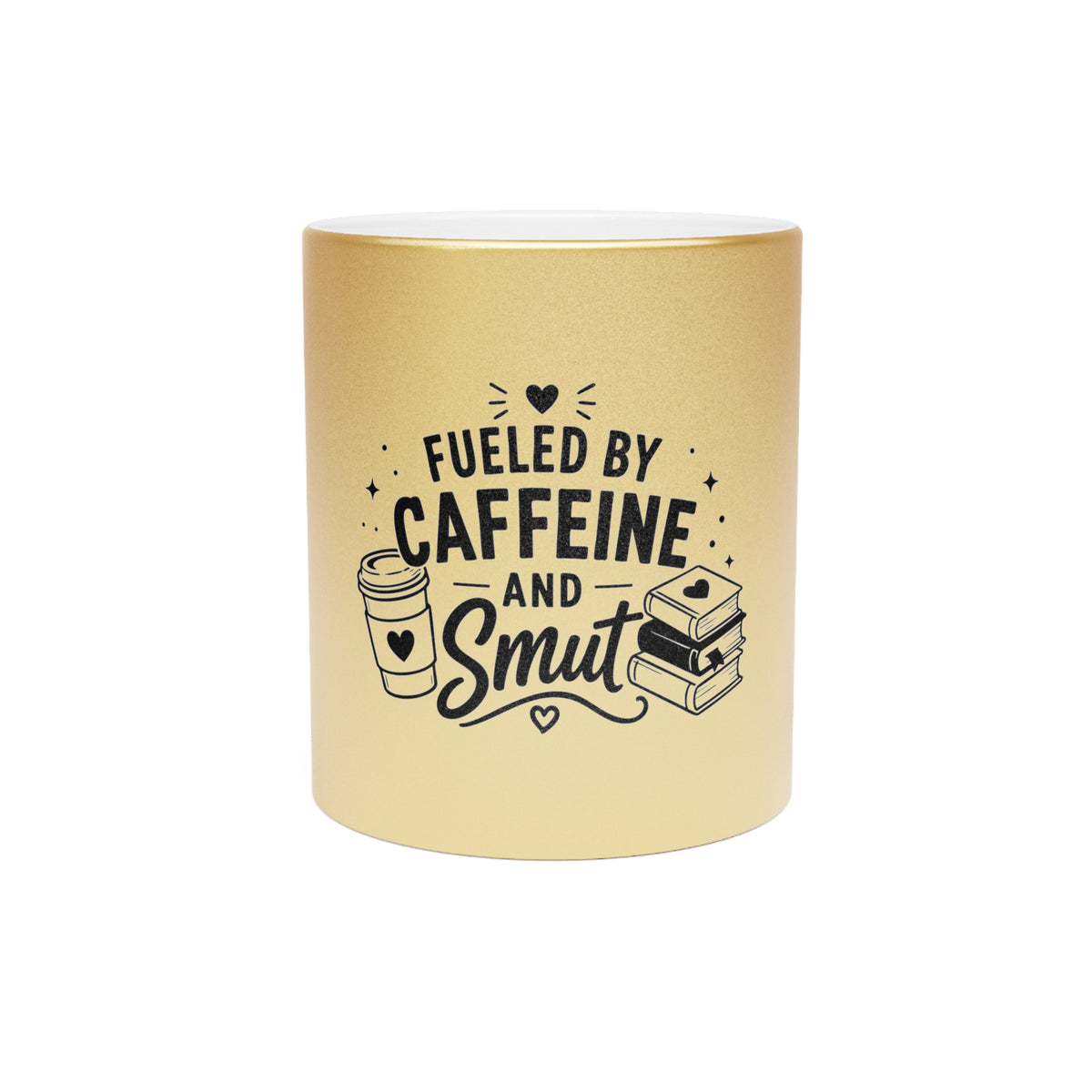 Caffeine & Smut Metallic Mug