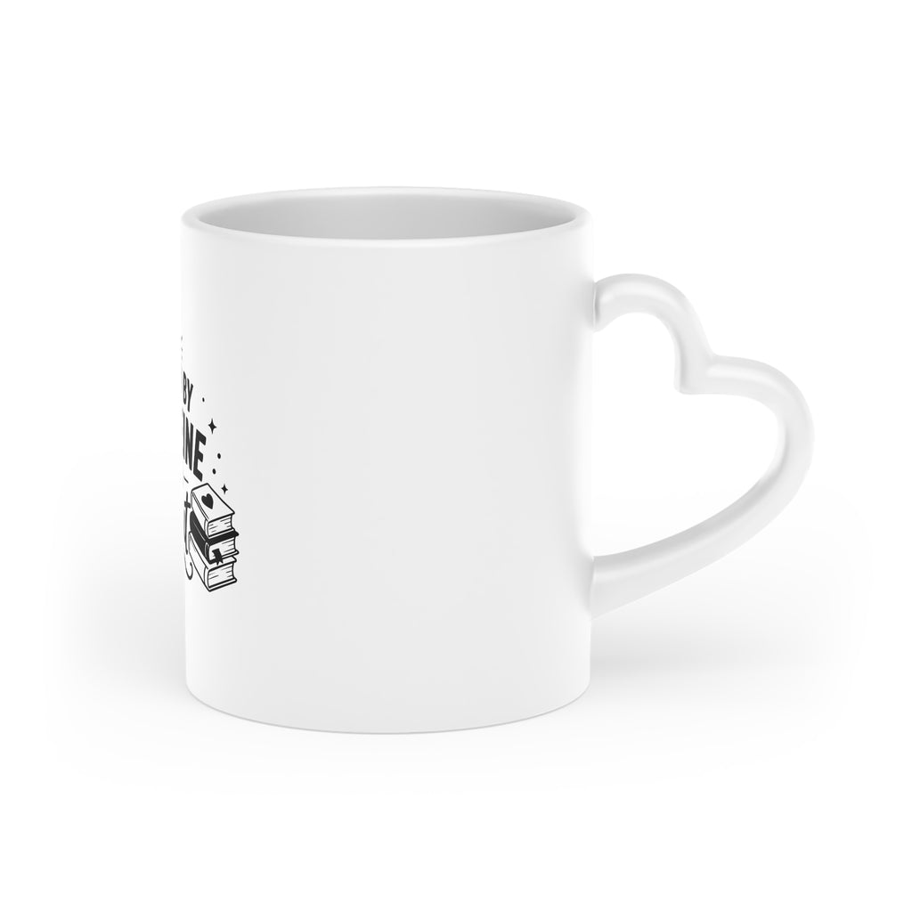 Caffeine & Smut Heart Mug