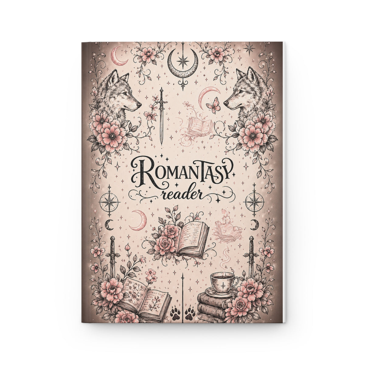 Romantasy Reader Hardcover Journal