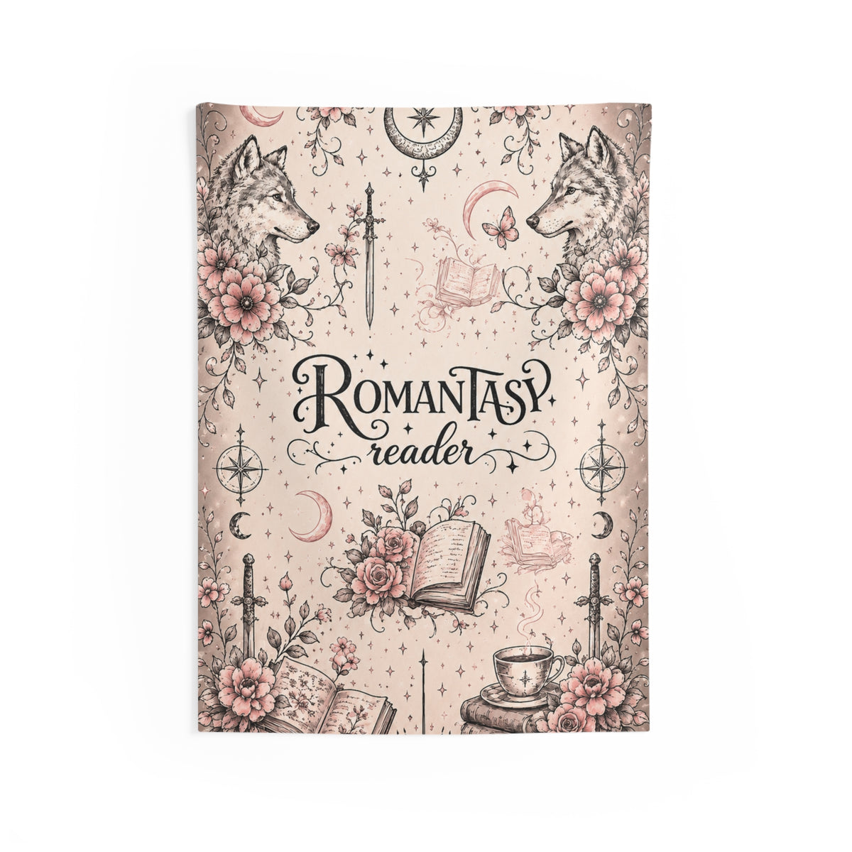 Romantasy Reader Wall Tapestry