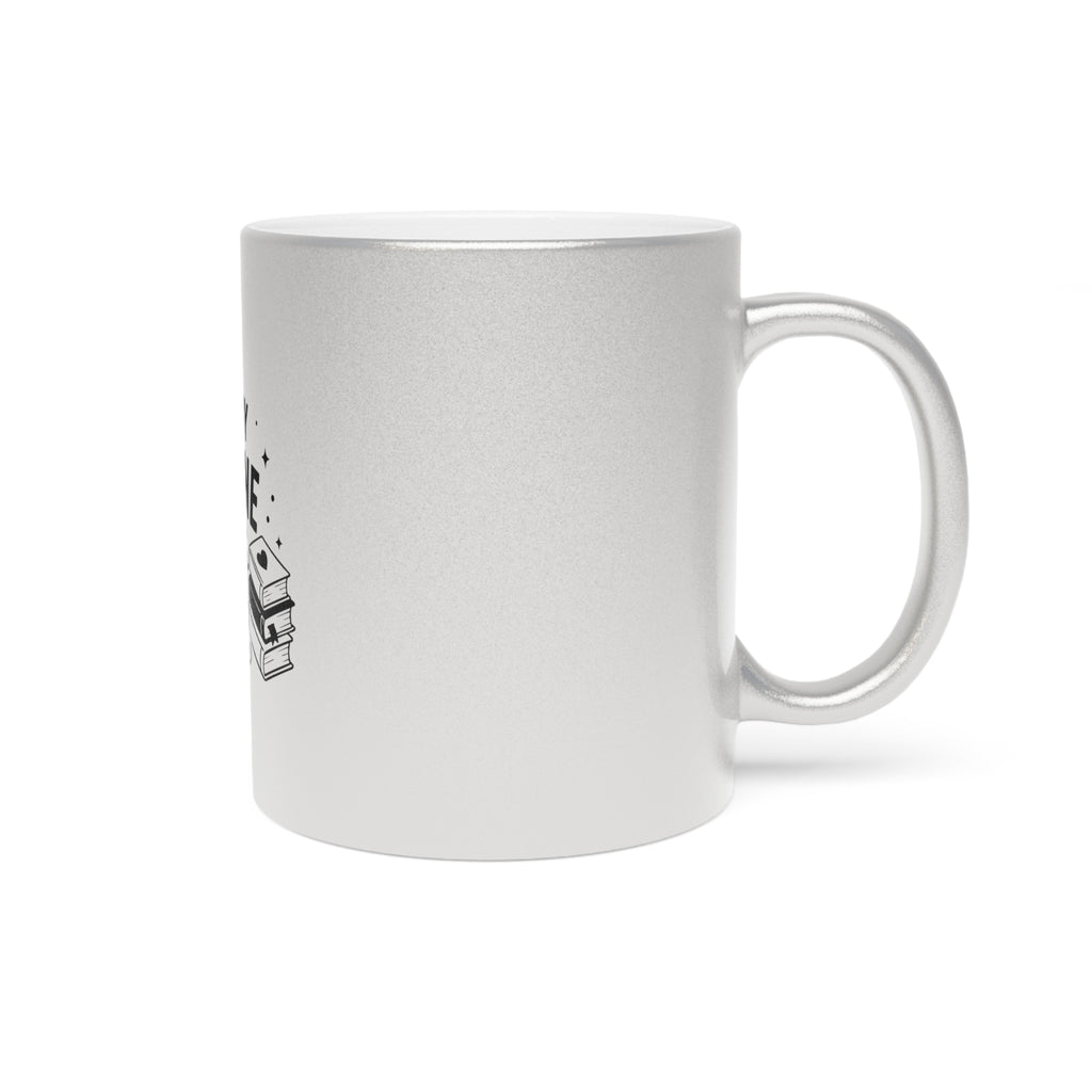 Caffeine & Smut Metallic Mug