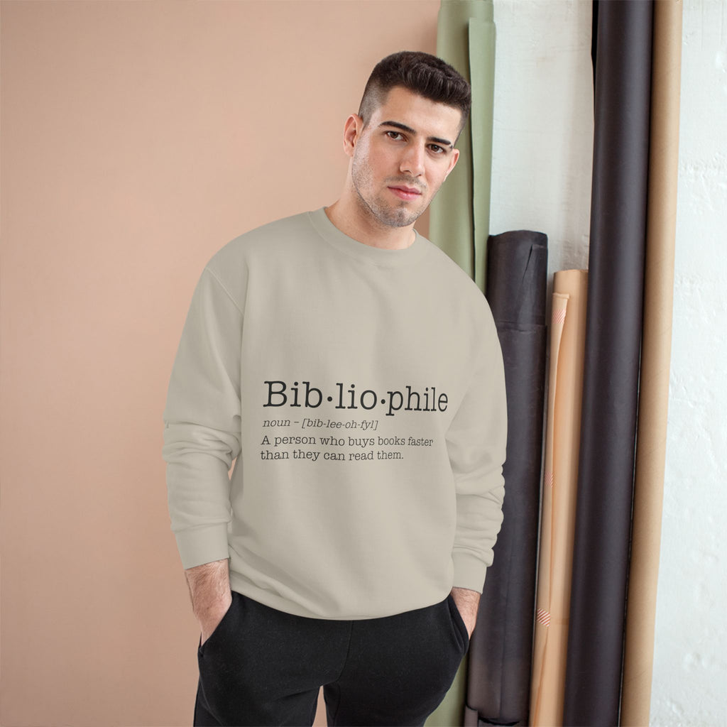Bibliophile Champion Sweatshirt