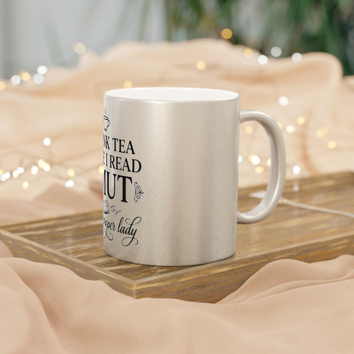 Tea & Smut Metallic Mug