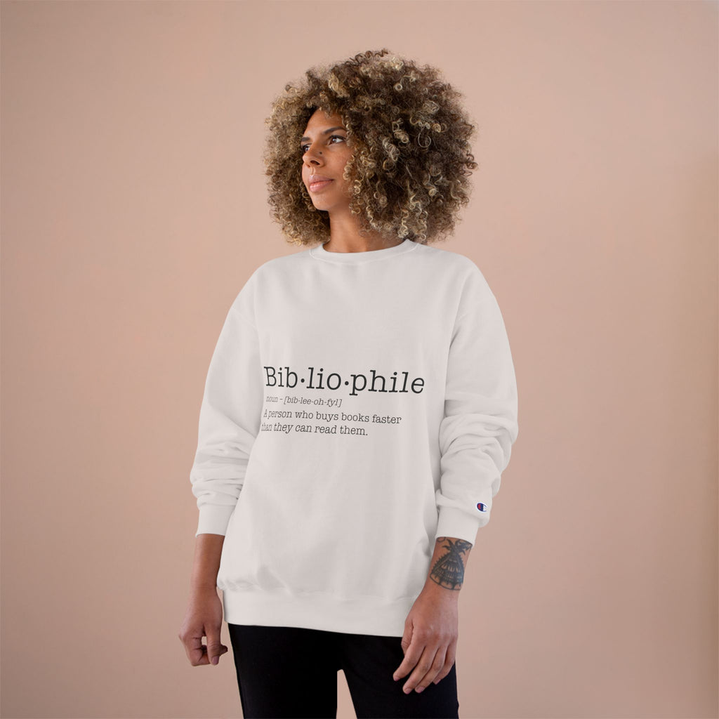Bibliophile Champion Sweatshirt