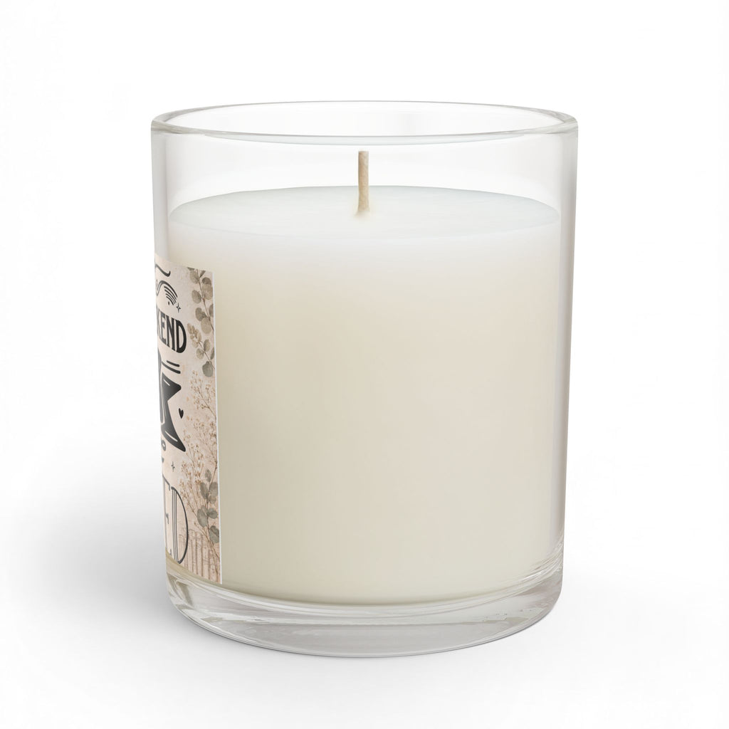 "My Weekend Is All Booked" Candle