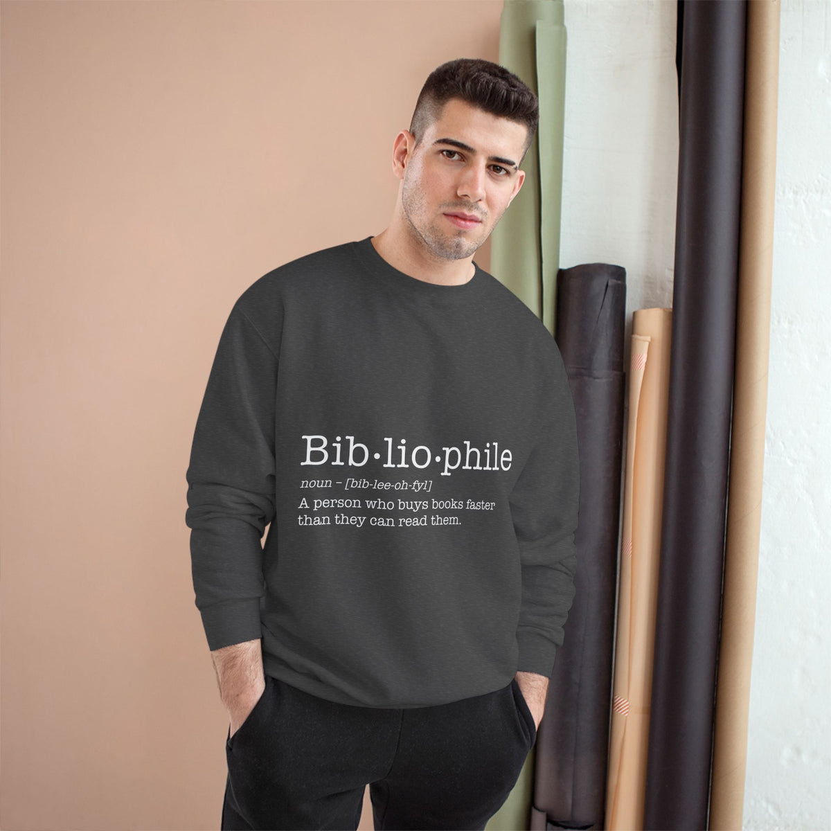 Bibliophile Champion Sweatshirt