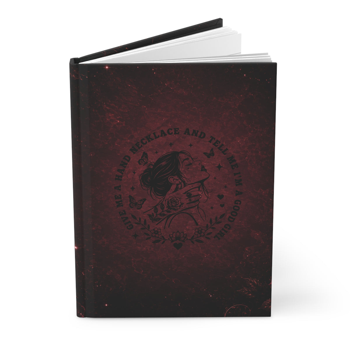 Good Girl Dark Romance Hardcover Journal