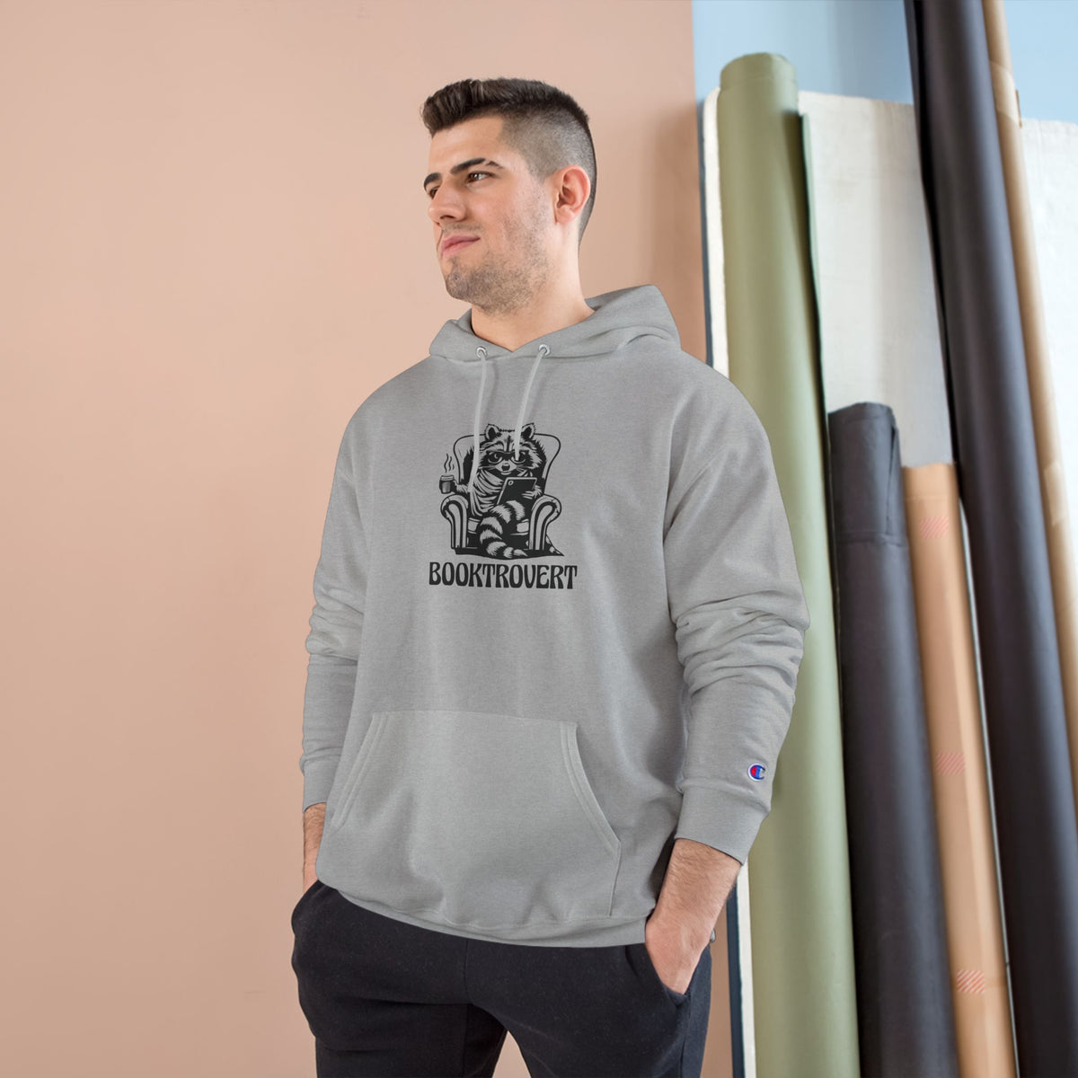 Booktrovert Champion Hoodie