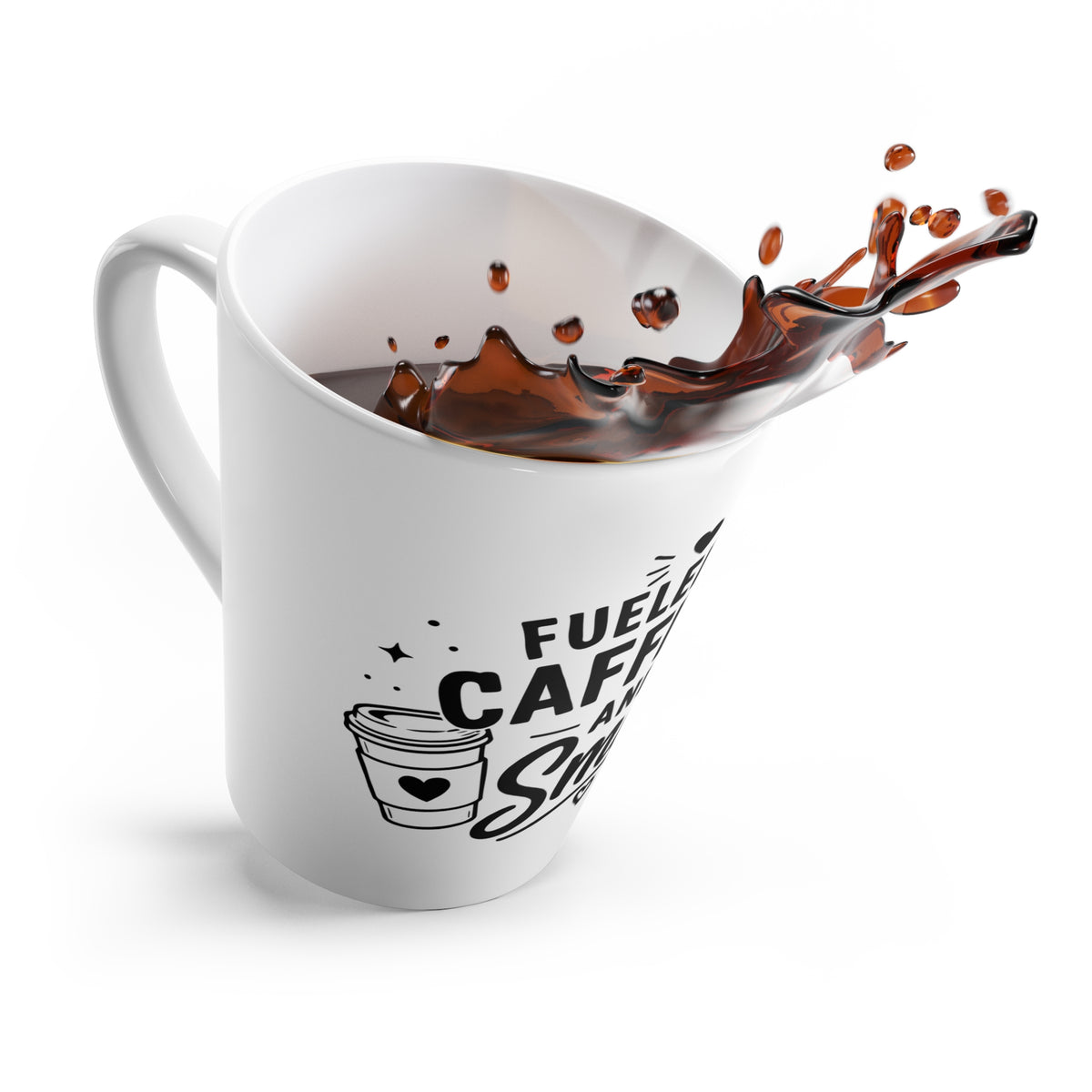Caffeine & Smut Latte Mug