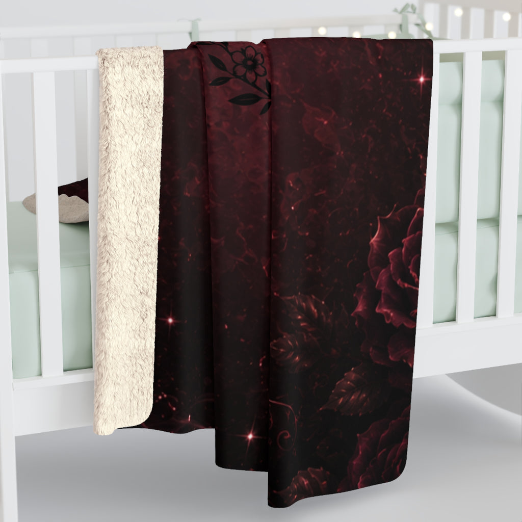 Good Girl Dark Romance Sherpa Blanket