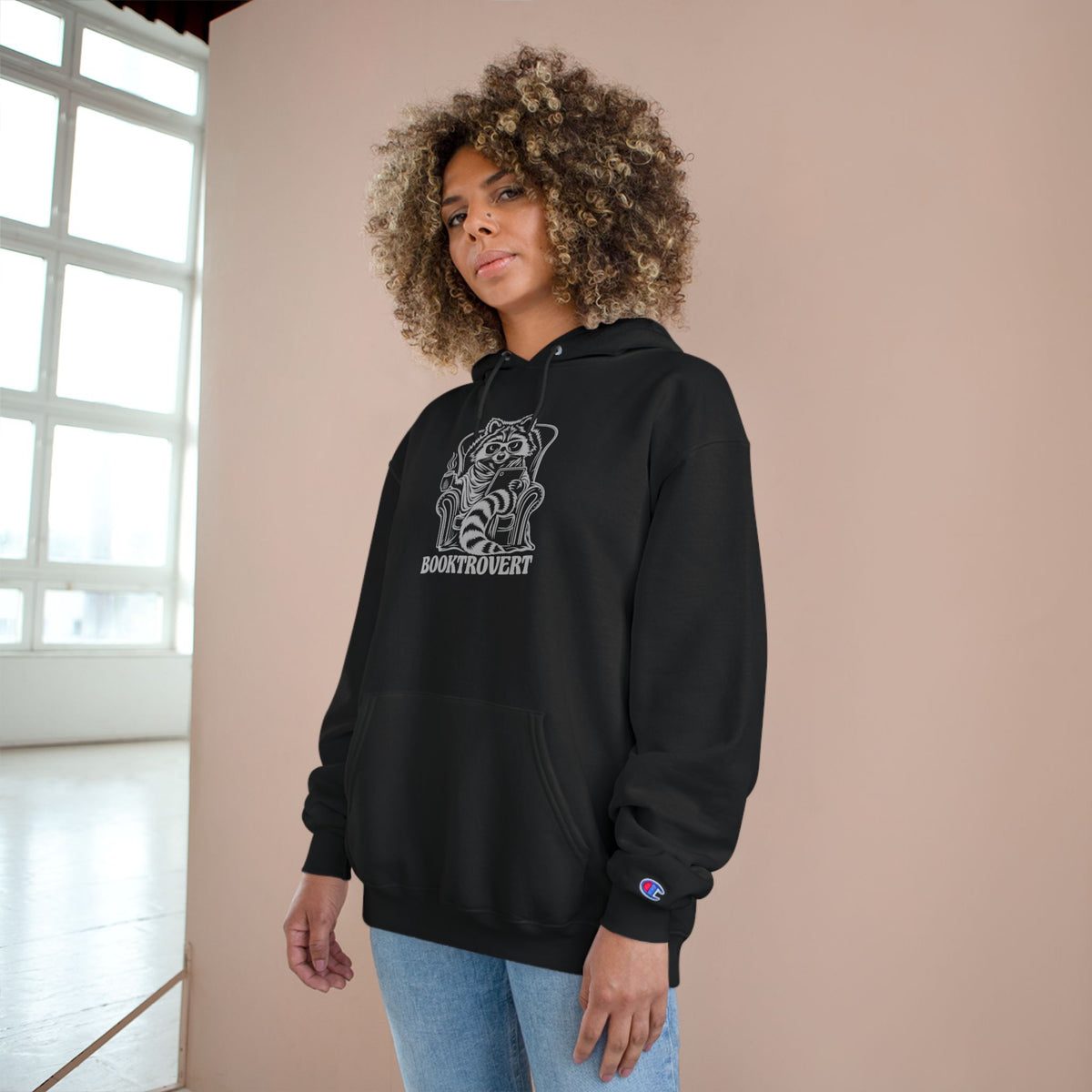 Booktrovert Champion Hoodie