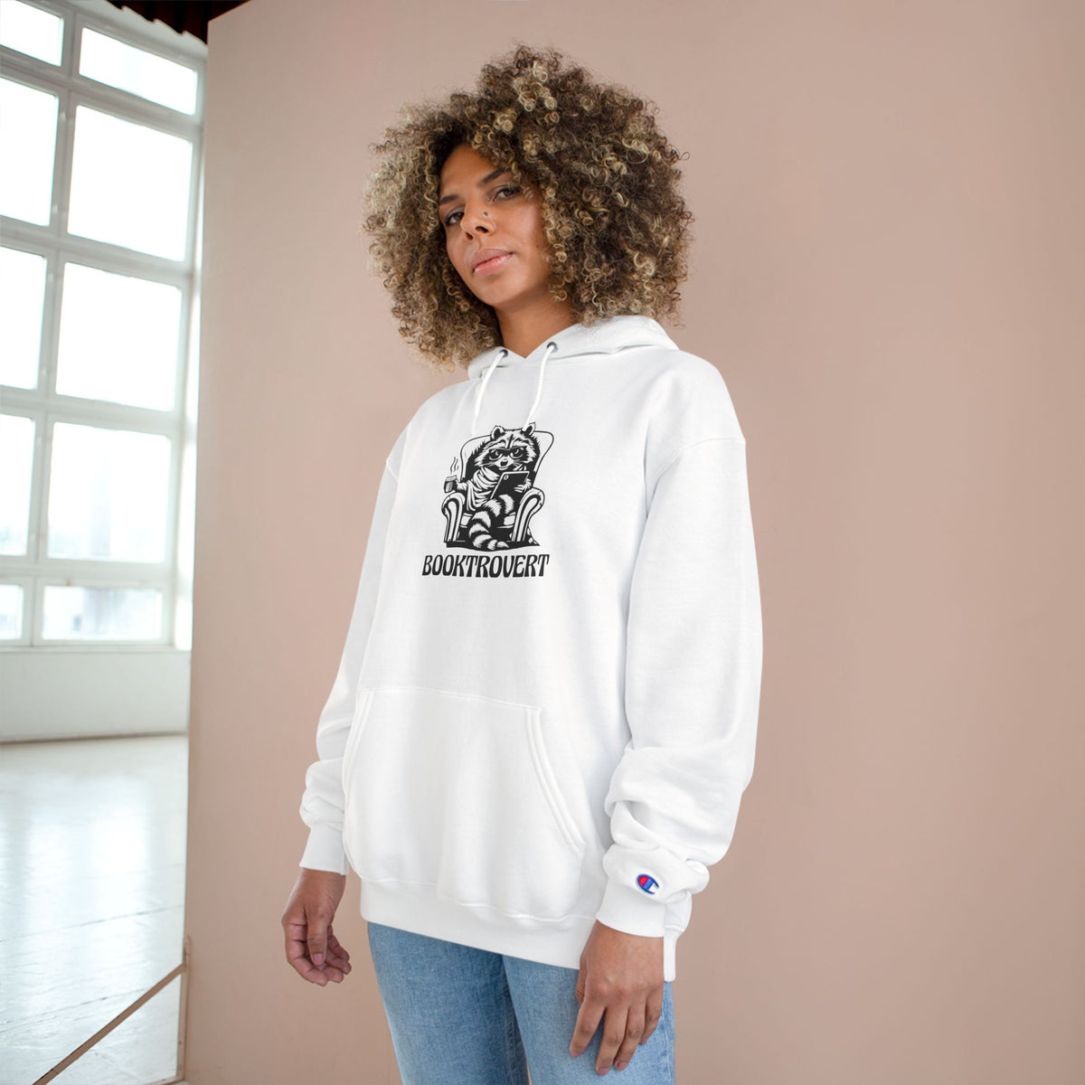 Booktrovert Champion Hoodie