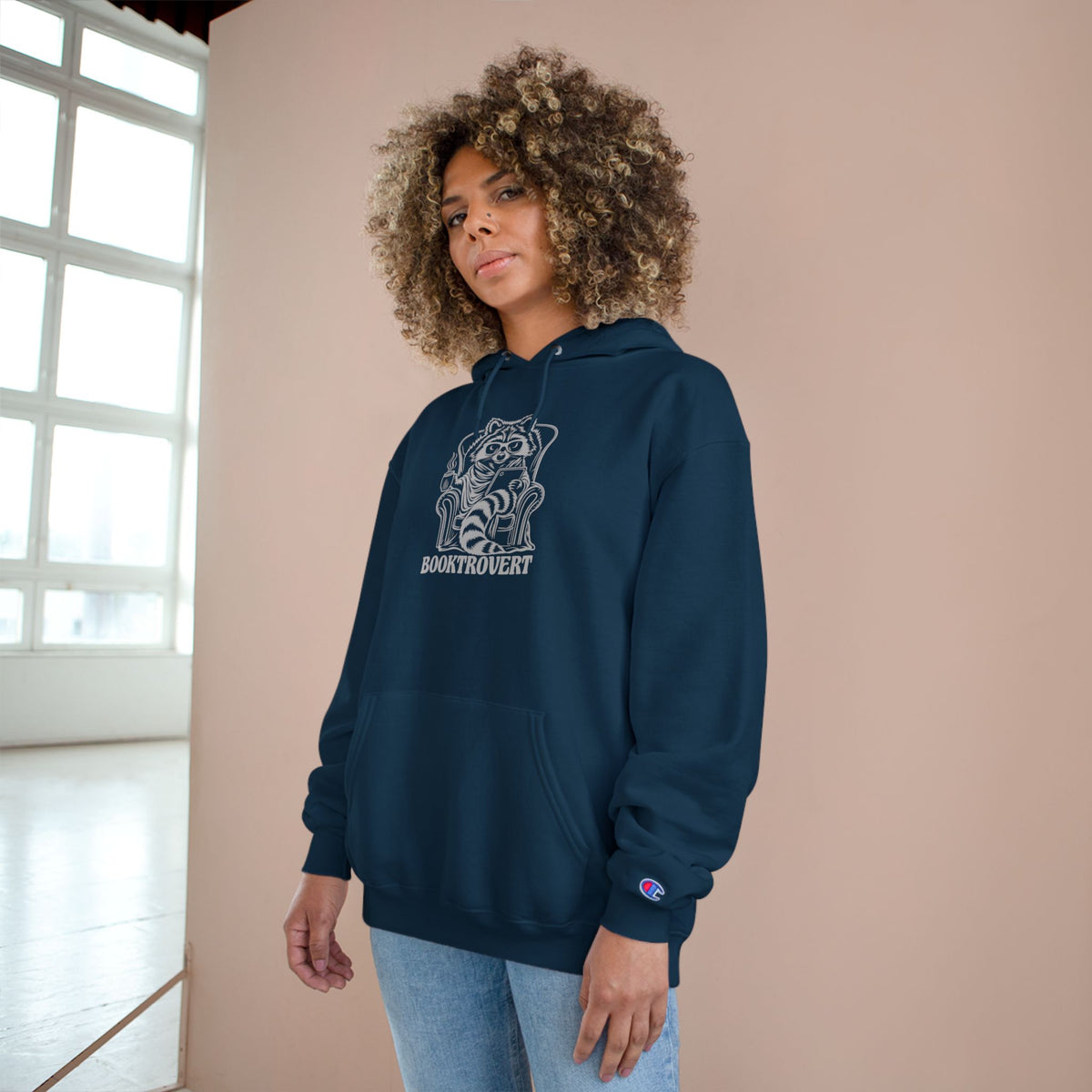 Booktrovert Champion Hoodie