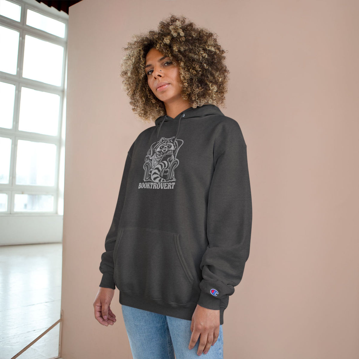 Booktrovert Champion Hoodie
