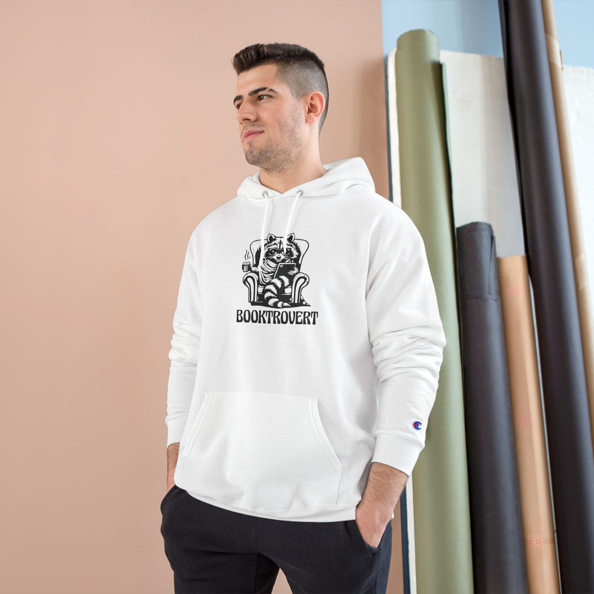Booktrovert Champion Hoodie