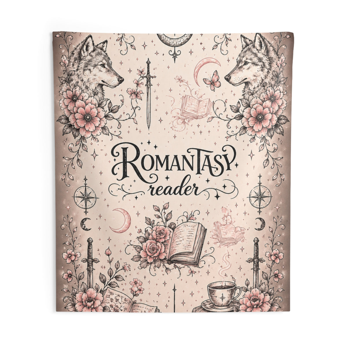 Romantasy Reader Wall Tapestry