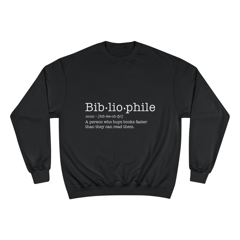 Bibliophile Champion Sweatshirt