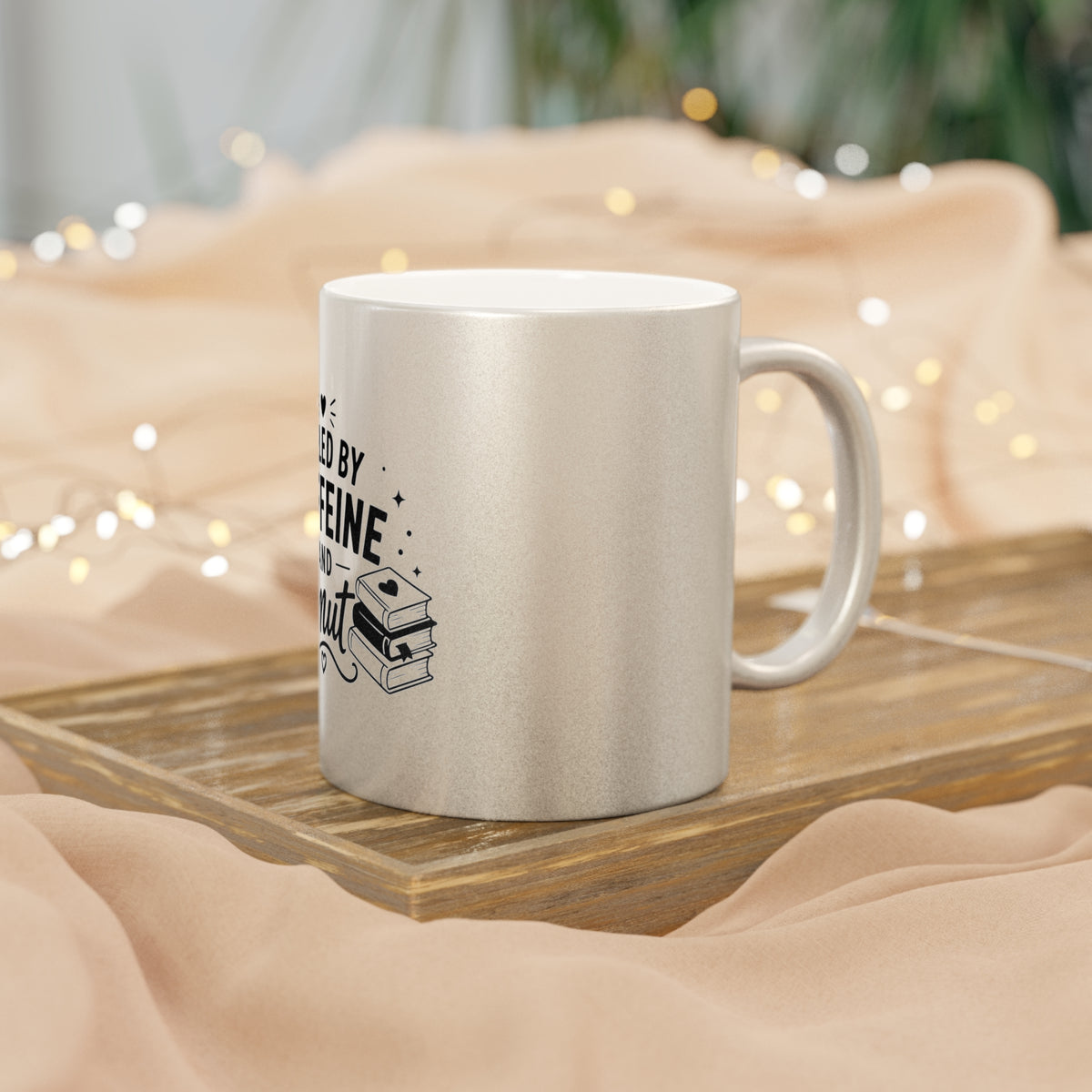 Caffeine & Smut Metallic Mug