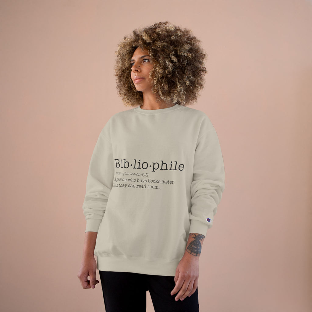 Bibliophile Champion Sweatshirt