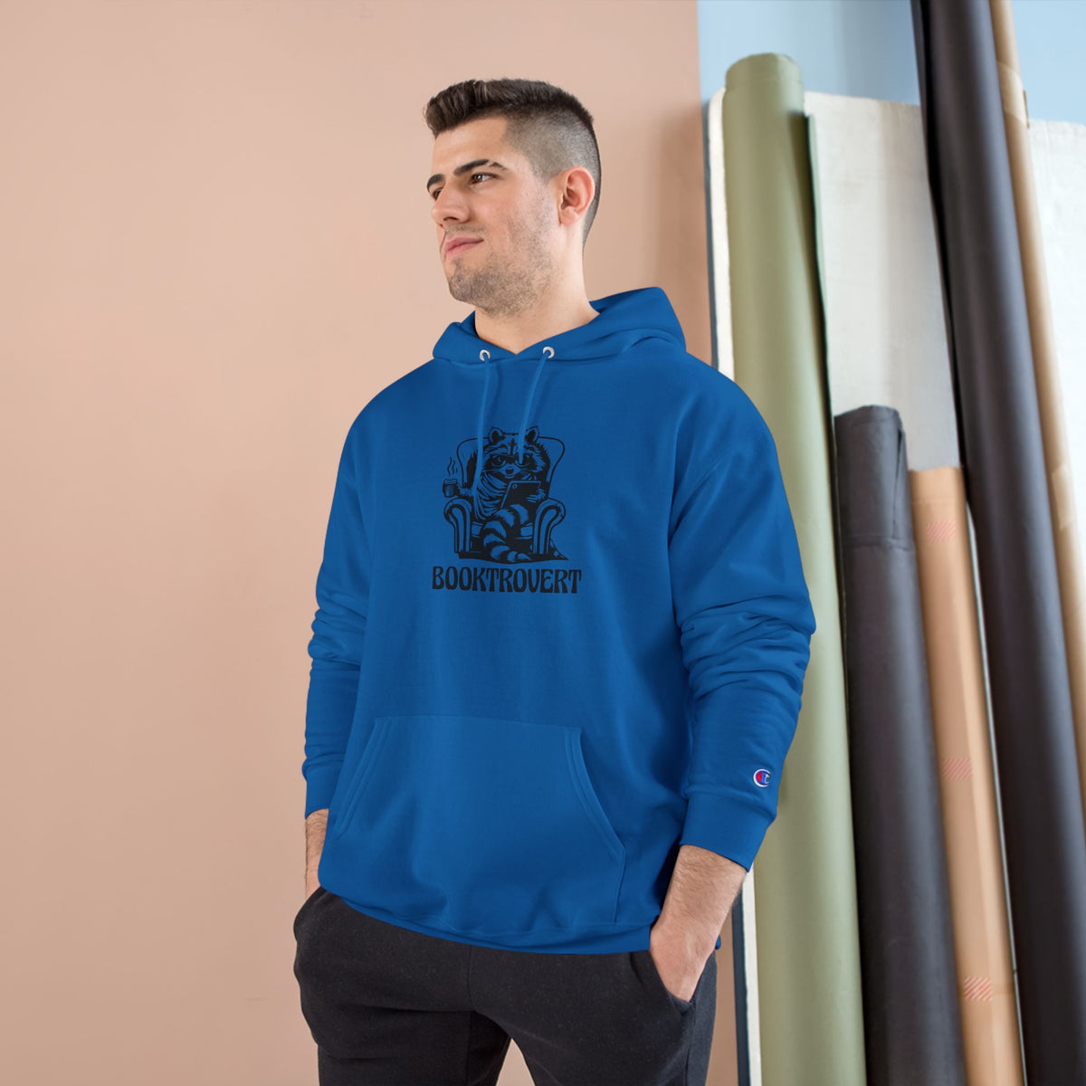 Booktrovert Champion Hoodie